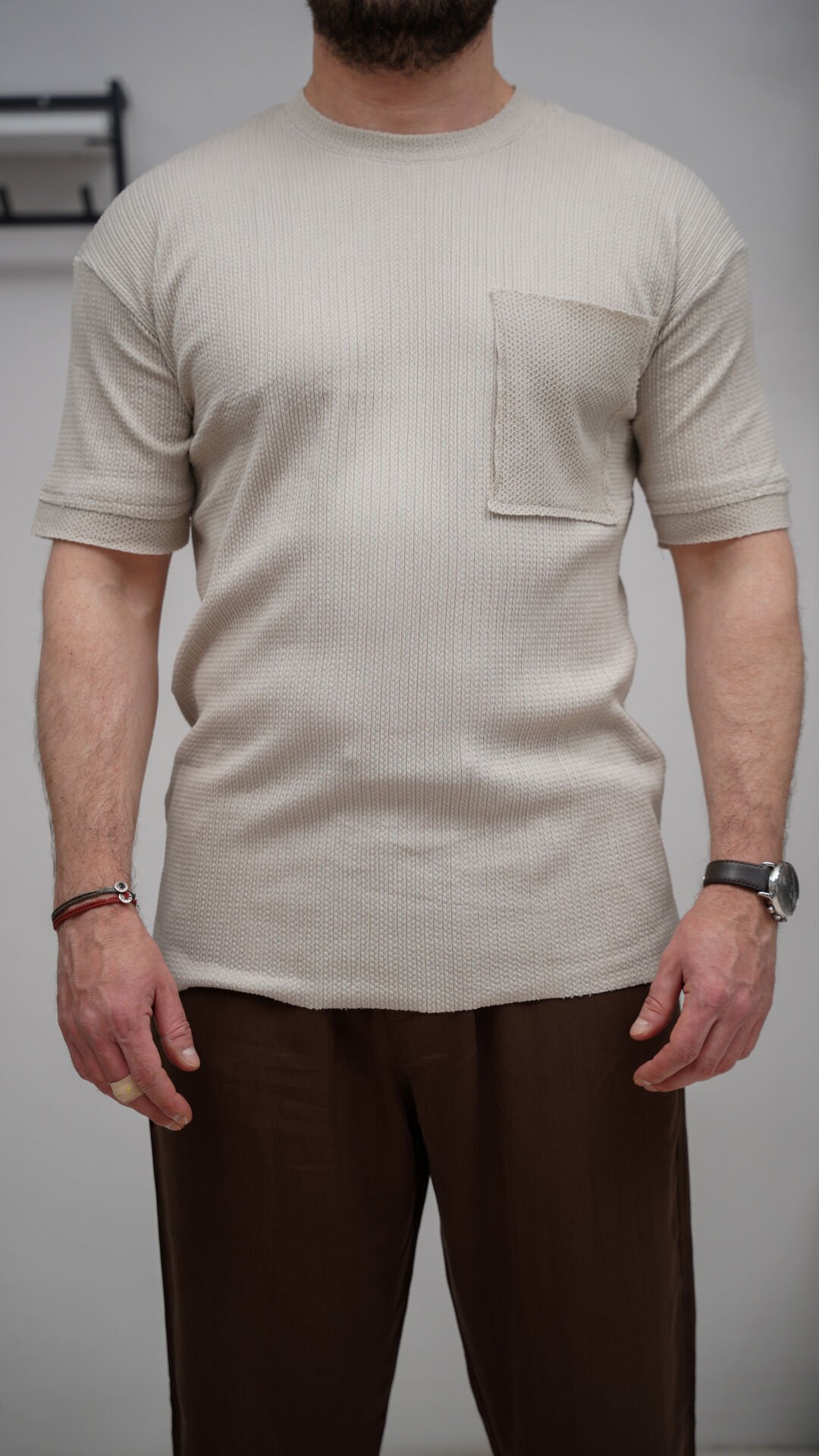 OVERSİZE CEPLİ TSHIRT