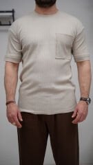 OVERSİZE CEPLİ TSHIRT
