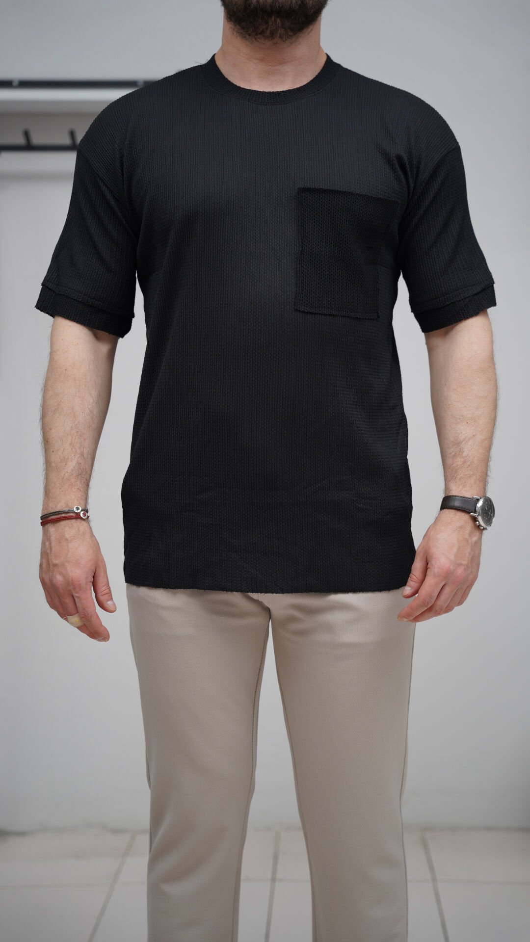 OVERSİZE CEPLİ TSHIRT