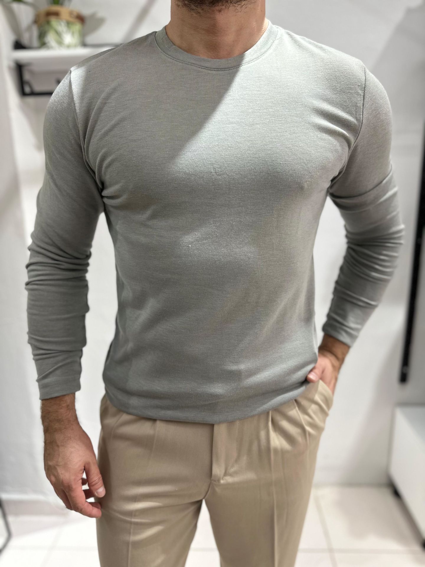 UZUN KOLLU TSHIRT